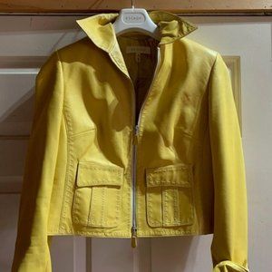 Authentic Escada Leather Jacket